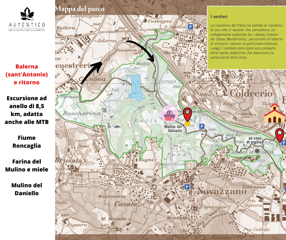 itinerario @Autentico Parco Valle della Motta